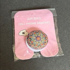 Vibrant Mandala Phone Bracket